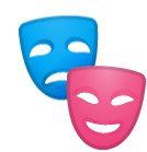 Drama Theatre Sticker - Drama Theatre Mask Stickers