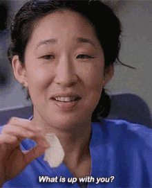 Greys Anatomy Cristina Yang GIF - Greys Anatomy Cristina Yang What Is Up With You GIFs