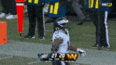 a fox nfl broadcast of a football game