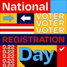 National Voter Registration Day Register To Vote GIF - National Voter Registration Day Voter Registration Day Register To Vote GIFs