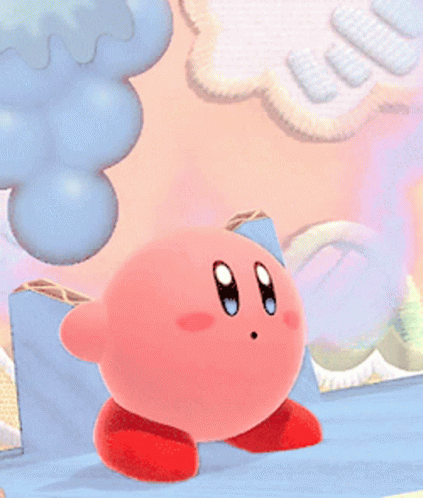 Kirby Hi GIF - Kirby Hi Hello - Discover & Share GIFs