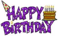 happy birthday birthyday cake glitters sparkling greeting
