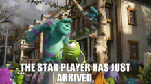 Monsters University Sully GIF - Monsters University Sully The Star Player Has Just Arrived GIFs