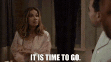 Schitts Creek Alexis Rose GIF - Schitts Creek Alexis Rose It Is Time To Go GIFs