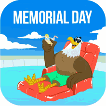 memorial day memorial day weekend eagle relaxing day off