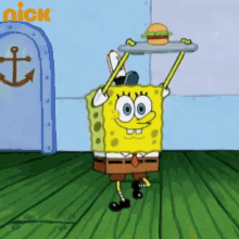 dancing tom kenny spongebob spongebob squarepants krabby patty