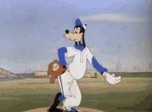 goofy baseball spinning pitcher baseball goofy