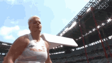 Hey There Anita Wlodarczyk GIF - Hey There Anita Wlodarczyk Nbc Olympics GIFs