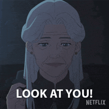 Look At You Lady Zerbst GIF - Look At You Lady Zerbst The Witcher Nightmare Of The Wolf GIFs