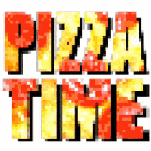 pizza time cool blocky pizza time