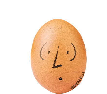 Sweating Egg Head Sticker - Sweating Egg Head Nervous Stickers