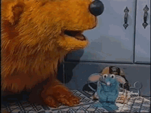 tutter bear in the big blue house bear