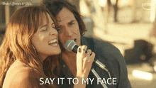 Say It To My Face Billy Dunne GIF - Say It To My Face Billy Dunne Daisy Jones GIFs