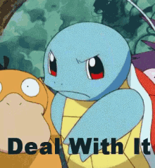 Pokemon Squirtle GIF - Pokemon Squirtle Deal With It GIFs