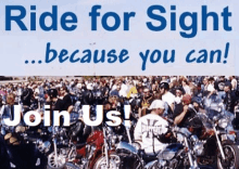 Motorcyclistsfightingblindness Ride For Sight GIF - Motorcyclistsfightingblindness Ride For Sight Vision Research GIFs