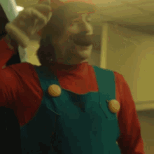 Confused Mario GIF - Confused Mario Laugh Over Life GIFs