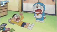 Doraemon Frustrated GIF