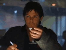 Thirsty Thursday Norman Reedus GIF - Thirsty Thursday Norman Reedus Cheers GIFs