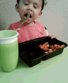 Kid Eating GIF - Kid Eating Pasta GIFs