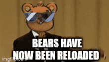 Bears Reloaded Mic Drop GIF - Bears Reloaded Mic Drop GIFs