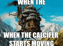 Calcifer Howl GIF - Calcifer Howl Moving GIFs