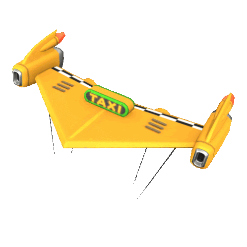 Fare Flier Glider Sticker - Fare Flier Glider Mario Kart Stickers
