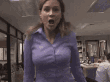 The Office Pam Halpert GIF - The Office Pam Halpert Shake GIFs