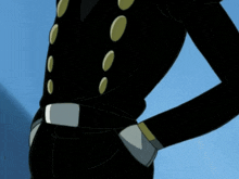 a cartoon character is wearing sunglasses and a scarf