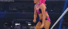 Alexa Bliss Shut Up GIF - Alexa Bliss Shut Up Insult To Injury GIFs