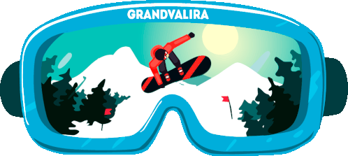 Grandvalira Ski Sticker - Grandvalira Ski Skiing Stickers