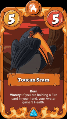 Toucan Scam Gob Card GIF - Toucan Scam Gob Card Gob GIFs