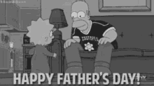 Happy Fathers Day The Simpsons GIF - Happy Fathers Day The Simpsons Hug GIFs