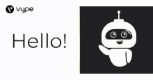 Robot Hello GIF - Robot Hello Vype GIFs