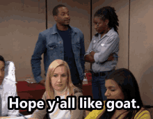Office Goat GIF - Office Goat Meat GIFs