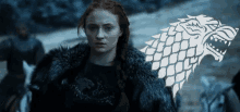 Sansa Stark Winter Is Here GIF - Sansa Stark Winter Is Here Winter Is Coming GIFs