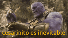 Cesarito Thanos GIF - Cesarito Thanos Inevitable GIFs
