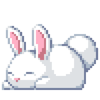 bunny chilling