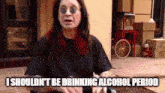 Ozzy Ozbourne I Shouldnt Be Drinking Alcohol Period GIF - Ozzy Ozbourne I Shouldnt Be Drinking Alcohol Period Wine GIFs