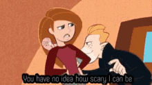 Kim Possible Ron Stoppable GIF - Kim Possible Ron Stoppable Scary GIFs
