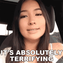 Its Absolutely Terrifying Caroline Manning GIF - Its Absolutely Terrifying Caroline Manning Its So Scary GIFs