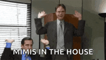 The Office Raise The Roof GIF - The Office Raise The Roof Steve Carell GIFs