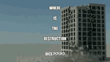 Building Demolition Destruction Dice GIF