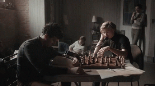 The Queens Gambit Thomas Brodie Sangster GIF - The Queens Gambit Thomas Brodie Sangster Benny Watts GIFs