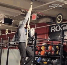 Climb Work Out GIF - Climb Work Out Rope GIFs