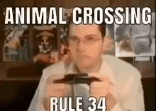 Animal Crossing Meme GIF - Animal Crossing Meme Angry Video Game Nerd GIFs