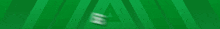 a green background with a white circle and the word blah in white letters