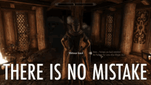 Skyrim There Is No Mistake GIF - Skyrim There Is No Mistake Meme GIFs