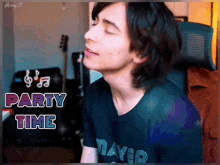 Aidan Party Time Aidan Gallagher Party GIF