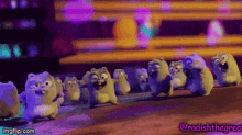 Grizzy And The Lemmings Lemming GIF - Grizzy And The Lemmings Lemming Tongue Out GIFs