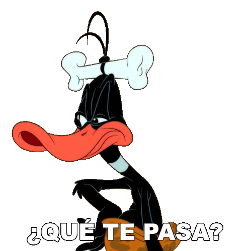 Qué Te Pasa Pato Lucas Sticker - Qué Te Pasa Pato Lucas Looney Tunes Stickers